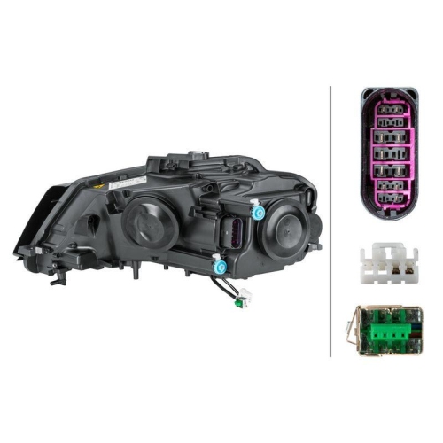 HELLA Hauptscheinwerfer 1EL 009 648-401 f&uuml;r AUDI VW, rechts