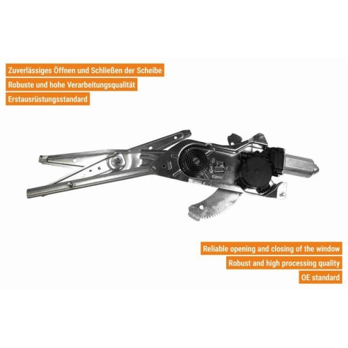 Fensterheber VAICO V46-0521 Original VAICO Qualität für RENAULT, vorne rechts