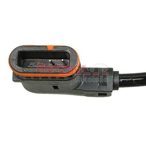Sensor, Raddrehzahl METZGER 0900965 f&uuml;r MERCEDES-BENZ, Hinterachse links