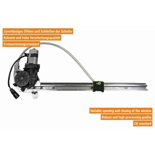 Fensterheber VAICO V46-0531 Original VAICO Qualit&auml;t f&uuml;r RENAULT, hinten links