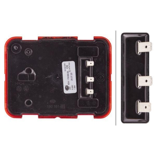 HELLA Lampentr&auml;ger, Heckleuchte 9DW 178 904-001 f&uuml;r KRONE LAMBERET FELDBINDER