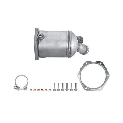 Ru&szlig;-/Partikelfilter, Abgasanlage HELLA 8LG 366 071-141 f&uuml;r MERCEDES-BENZ, Mitte