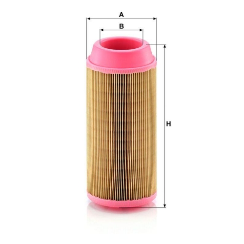 MANN-FILTER C 11 100 Luftfilter EUROPICLON f&uuml;r NISSAN VOLVO VAG DEUTZ-FAHR JCB