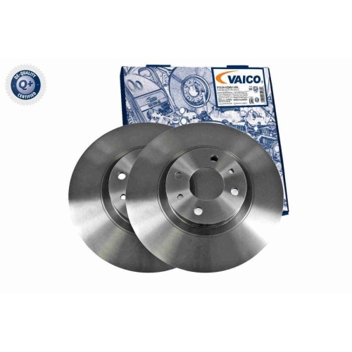 VAICO V24-80005 2 St&uuml;ck Bremsscheiben Q+, Erstausr&uuml;sterqualit&auml;t f&uuml;r ALFA ROMEO CITRO&Euml;N