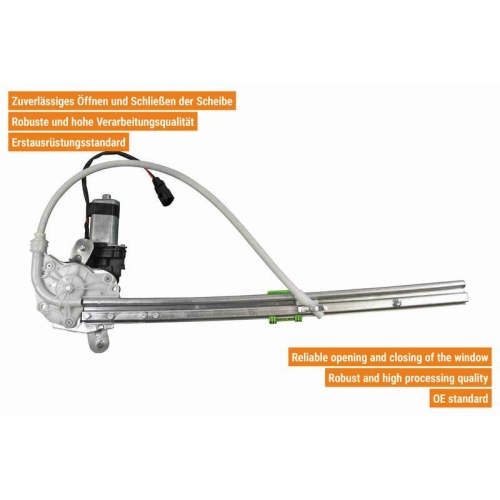 Fensterheber VAICO V46-0532 Original VAICO Qualität für RENAULT, hinten rechts