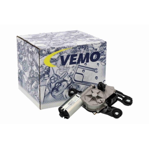 Wischermotor VEMO V10-07-0072 Green Mobility Parts für SEAT SKODA, hinten