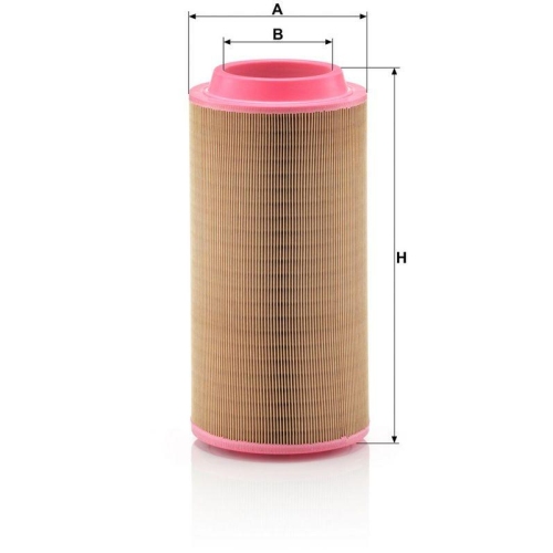 MANN-FILTER C 20 500 Luftfilter EUROPICLON f&uuml;r MERCEDES-BENZ VOLVO BOMAG HITACHI