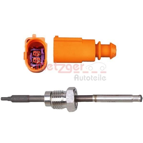 Sensor, Abgastemperatur METZGER 0894888 f&uuml;r VW, nach Ru&szlig;partikelfilter