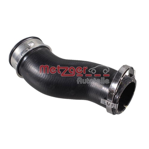 Ladeluftschlauch METZGER 2400663 für AUDI VW, Ladeluftkühler, rechts, unten