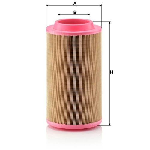 MANN-FILTER C 23 610 Luftfilter EUROPICLON f&uuml;r IVECO VOLVO BOMAG MASSEY FERGUSON