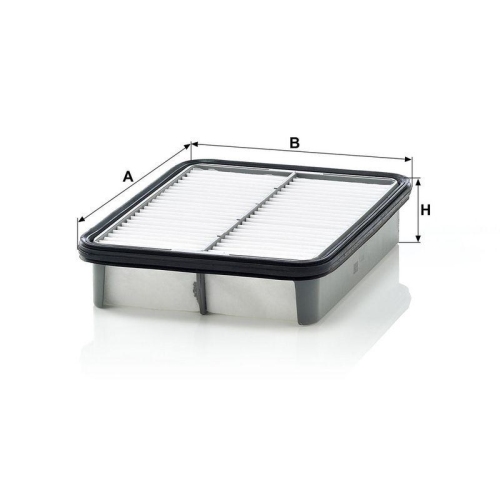 MANN-FILTER C 2326 Luftfilter f&uuml;r TOYOTA