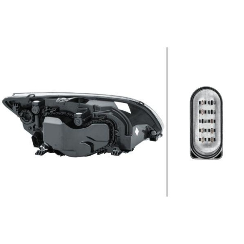 HELLA Hauptscheinwerfer 1EL 010 201-011 f&uuml;r FORD, links