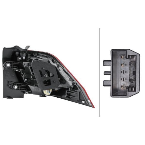 Heckleuchte HELLA 2SD 012 519-031 für VW, links