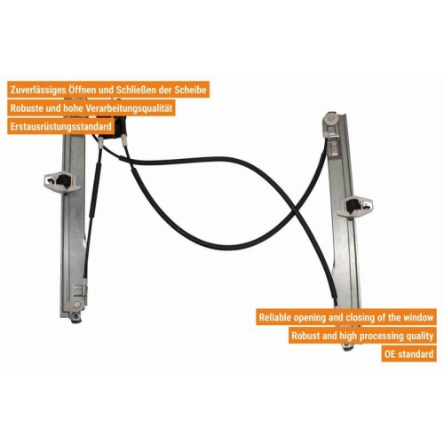 Fensterheber VAICO V46-0618 Original VAICO Qualität für RENAULT, vorne links