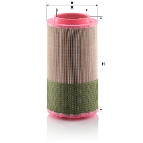 MANN-FILTER C 25 990 Luftfilter NLG Pico f&uuml;r DEUTZ-FAHR INGERSOLL-RAND TEREX