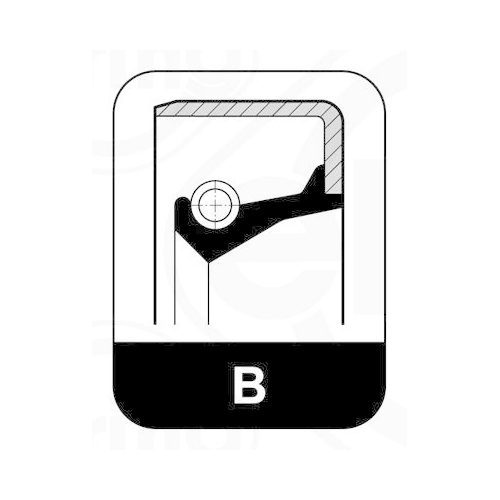 Dichtring ELRING 411.701 für MERCEDES-BENZ