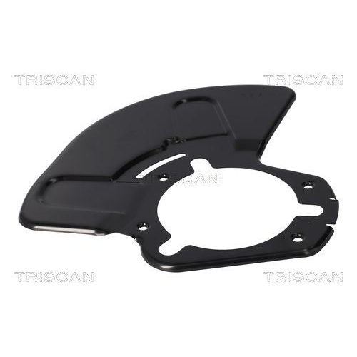 Spritzblech, Bremsscheibe TRISCAN 8125 24105 f&uuml;r OPEL, Vorderachse links