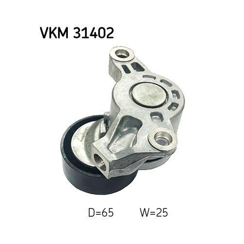 Riemenspanner, Keilrippenriemen SKF VKM 31402 f&uuml;r AUDI SEAT SKODA VW, mitte