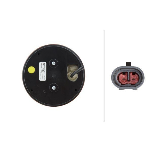 HELLA Blinkleuchte 2BA 344 169-191 f&uuml;r ROSENBAUER, vorne und hinten