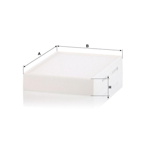 Filter, Innenraumluft MANN-FILTER CU 28 016 f&uuml;r JAGUAR LAND ROVER