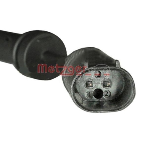 Sensor, Raddrehzahl METZGER 0900973 ORIGINAL ERSATZTEIL f&uuml;r BMW, Vorderachse
