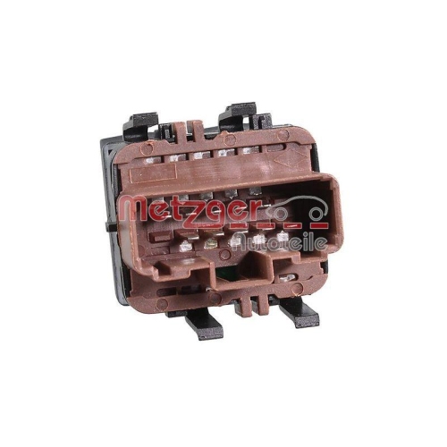 Schalter, Fensterheber METZGER 0916947 f&uuml;r RENAULT, fahrerseitig, vorne