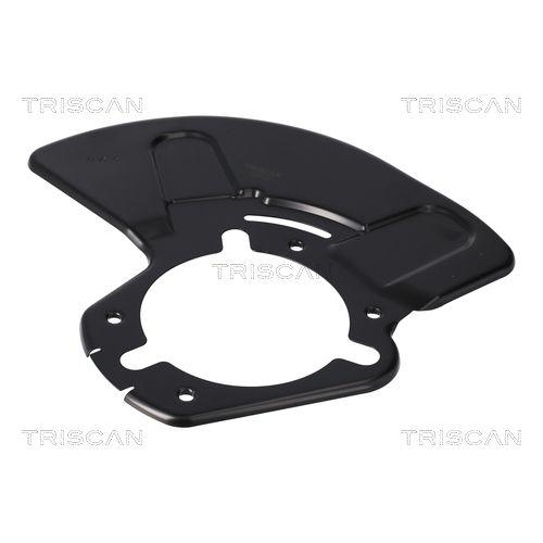 Spritzblech, Bremsscheibe TRISCAN 8125 24106 f&uuml;r OPEL, Vorderachse rechts