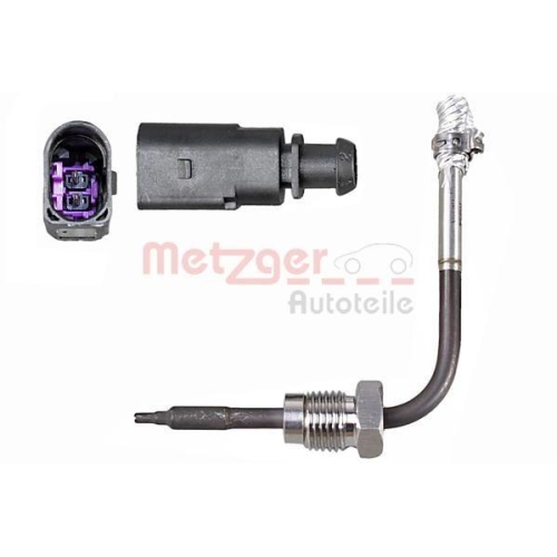 Sensor, Abgastemperatur METZGER 0894895 f&uuml;r AUDI VW VAG, nach Abgasturbolader