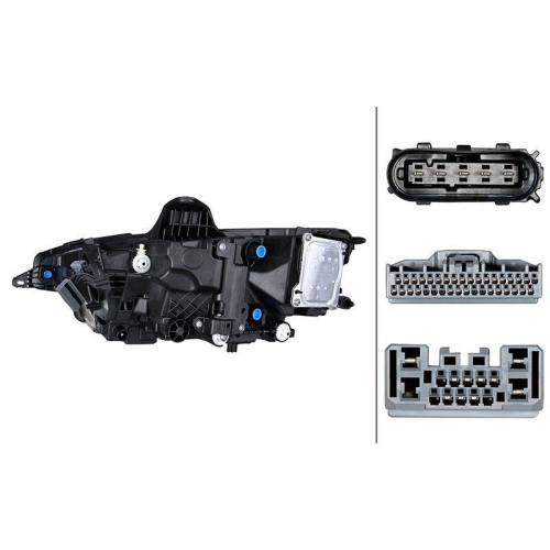 HELLA Hauptscheinwerfer 1LX 013 507-941 f&uuml;r VOLVO, rechts