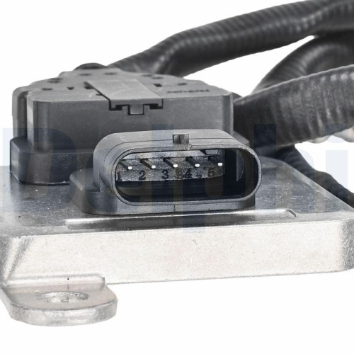 NOx-Sensor, NOx-Katalysator DELPHI ANS1102-12B1 f&uuml;r MERCEDES-BENZ, hinten, vorne