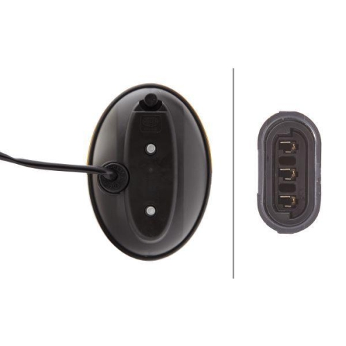 HELLA Blinkleuchte 2BE 343 130-121 für JOHN DEERE, vorne rechts