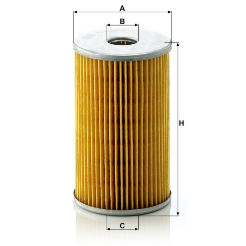 MANN-FILTER H 820/3 x &Ouml;lfilter f&uuml;r CHRYSLER FORD LEYLAND TALBOT VOLVO CASE IH