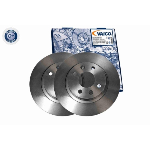 VAICO V46-40003 2 St&uuml;ck Bremsscheiben Q+, Erstausr&uuml;sterqualit&auml;t f&uuml;r MERCEDES-BENZ RENAULT