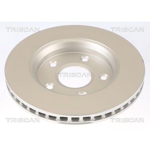 TRISCAN 8120 101035C 2 St&uuml;ck Bremsscheiben COATED f&uuml;r CHRYSLER DODGE FIAT, Vorderachse