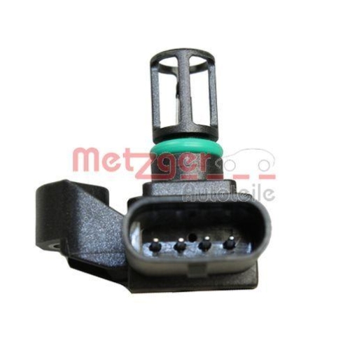 Sensor, Ladelufttemperatur METZGER 0906366 f&uuml;r OPEL