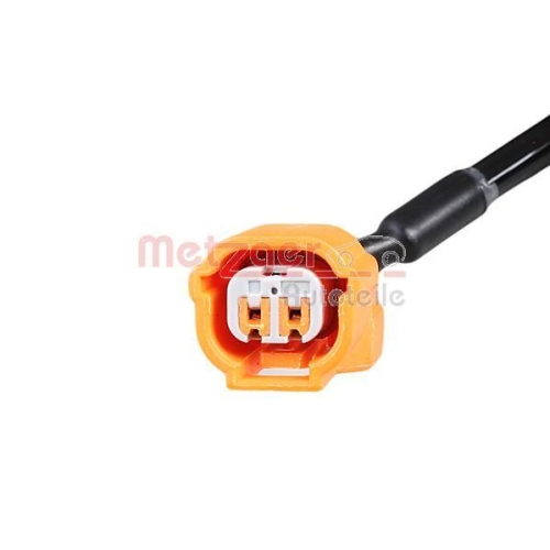 Sensor, Raddrehzahl METZGER 09001389 f&uuml;r HONDA, Vorderachse links