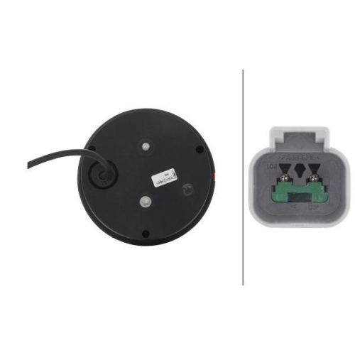 HELLA Nebelschlussleuchte 2NE 344 169-117 für LIEBHERR, links