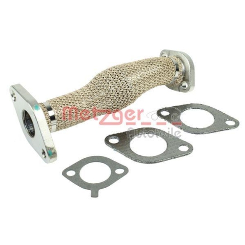 Rohrleitung, AGR-Ventil METZGER 0892652 f&uuml;r VAG, oben