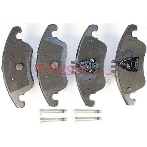 Bremsbelagsatz, Scheibenbremse METZGER 1170509 GREENPARTS f&uuml;r MERCEDES-BENZ