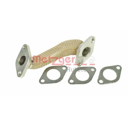 Rohrleitung, AGR-Ventil METZGER 0892653 für VAG, unten