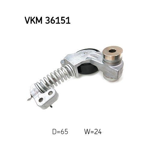 Riemenspanner, Keilrippenriemen SKF VKM 36151 f&uuml;r VOLVO, mitte