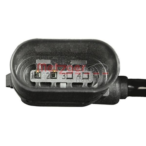 Sensor, Raddrehzahl METZGER 0900978 ORIGINAL ERSATZTEIL GREENPARTS f&uuml;r