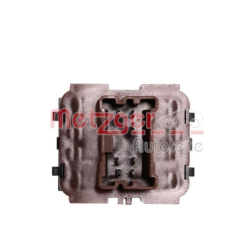 Schalter, Fensterheber METZGER 0916953 für RENAULT, fahrerseitig