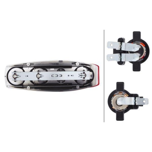 HELLA Heckleuchte 2VA 341 419-011 für HYMER KNAUS, links