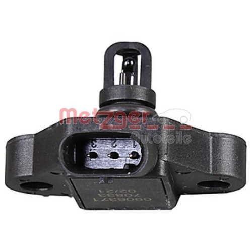 Sensor, Saugrohrdruck METZGER 0906371 f&uuml;r VAG, Saugrohr