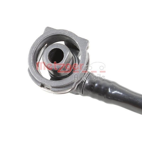 Entl&uuml;ftungsschlauch, Ausgleichsbeh&auml;lter METZGER 2421491 f&uuml;r AUDI, oben