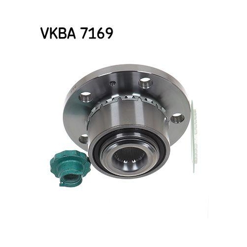Radlagersatz SKF VKBA 7169 f&uuml;r AUDI SEAT SKODA VW, Vorderachse