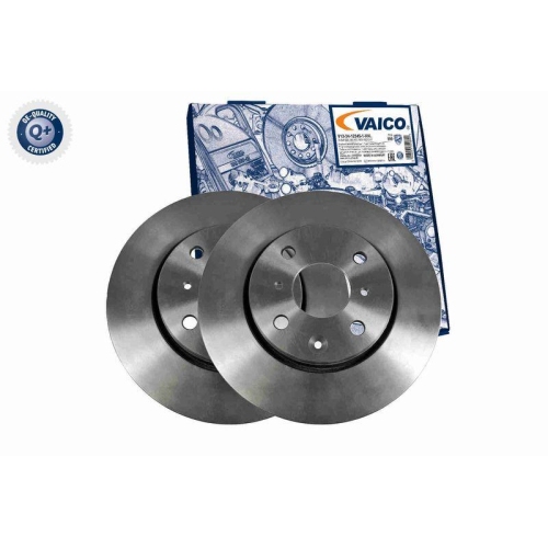 VAICO V42-80019 2 St&uuml;ck Bremsscheiben Q+, Erstausr&uuml;sterqualit&auml;t f&uuml;r CITRO&Euml;N PEUGEOT VW