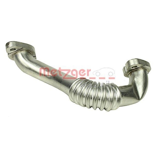 Rohrleitung, AGR-Ventil METZGER 0892657 für VAG, nach AGR-Kühler