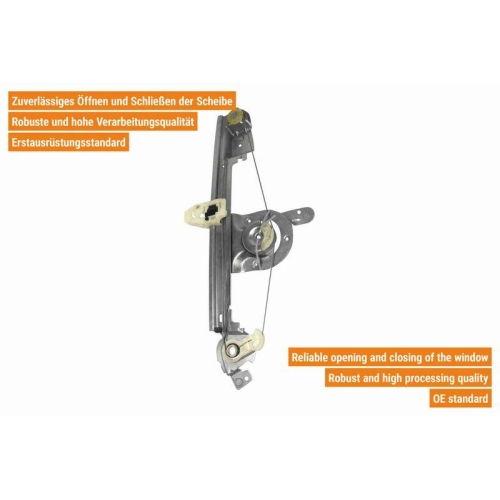 Fensterheber VAICO V46-0627 Original VAICO Qualität für RENAULT, vorne rechts